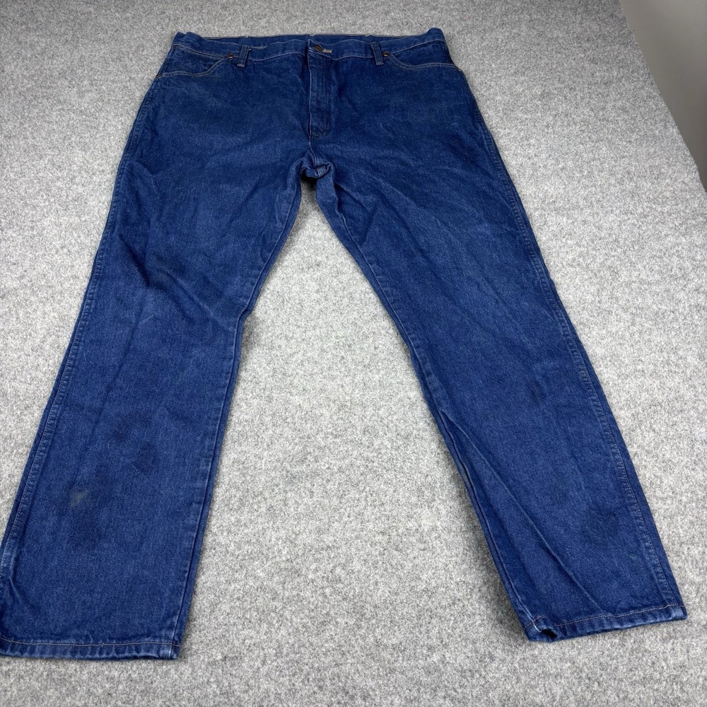 Wrangler Cowboy Cut Jeans Mens 42x32 (Fits 41x31) Western 13MWZ Medium Wash Blue